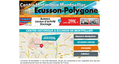 Desktop Screenshot of montpellier-ecusson.com
